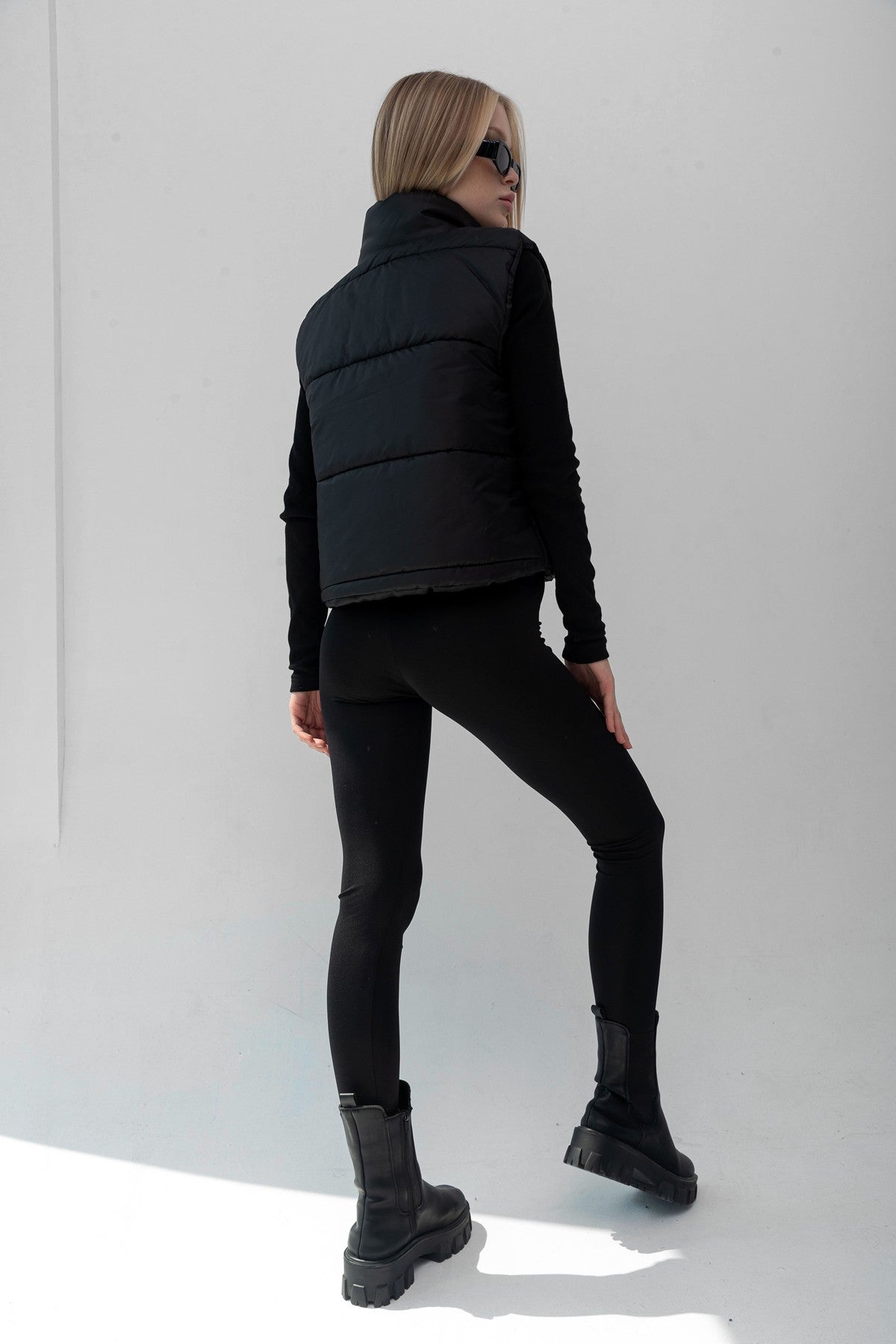 Extra High Waist Black Leggings