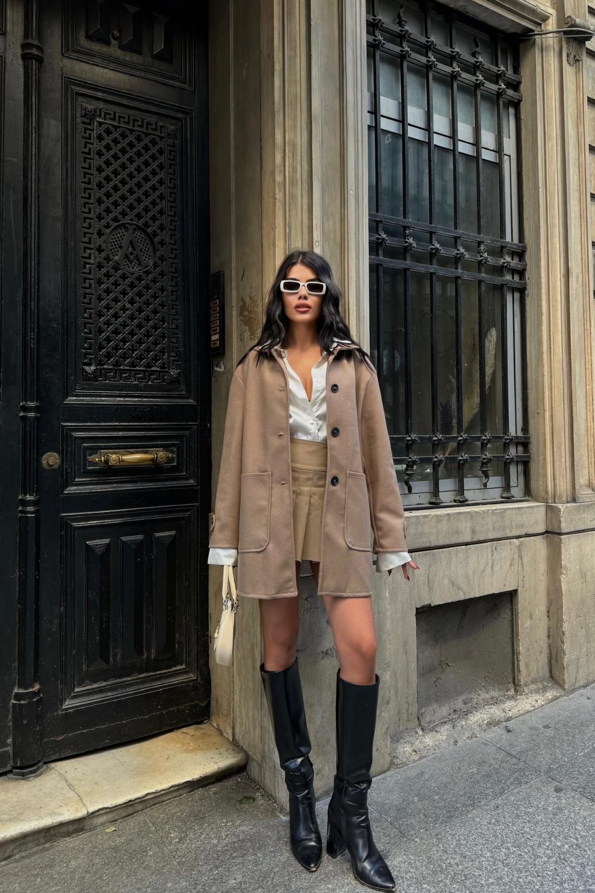 Buttoned Cachet Jacket