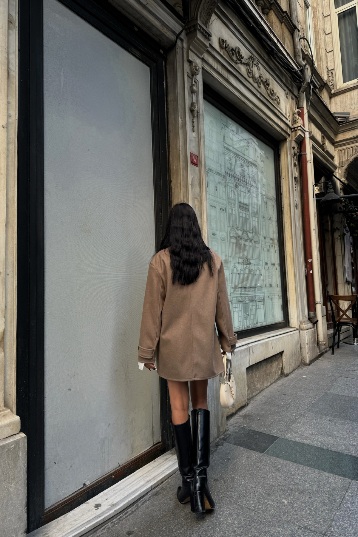 Buttoned Cachet Jacket