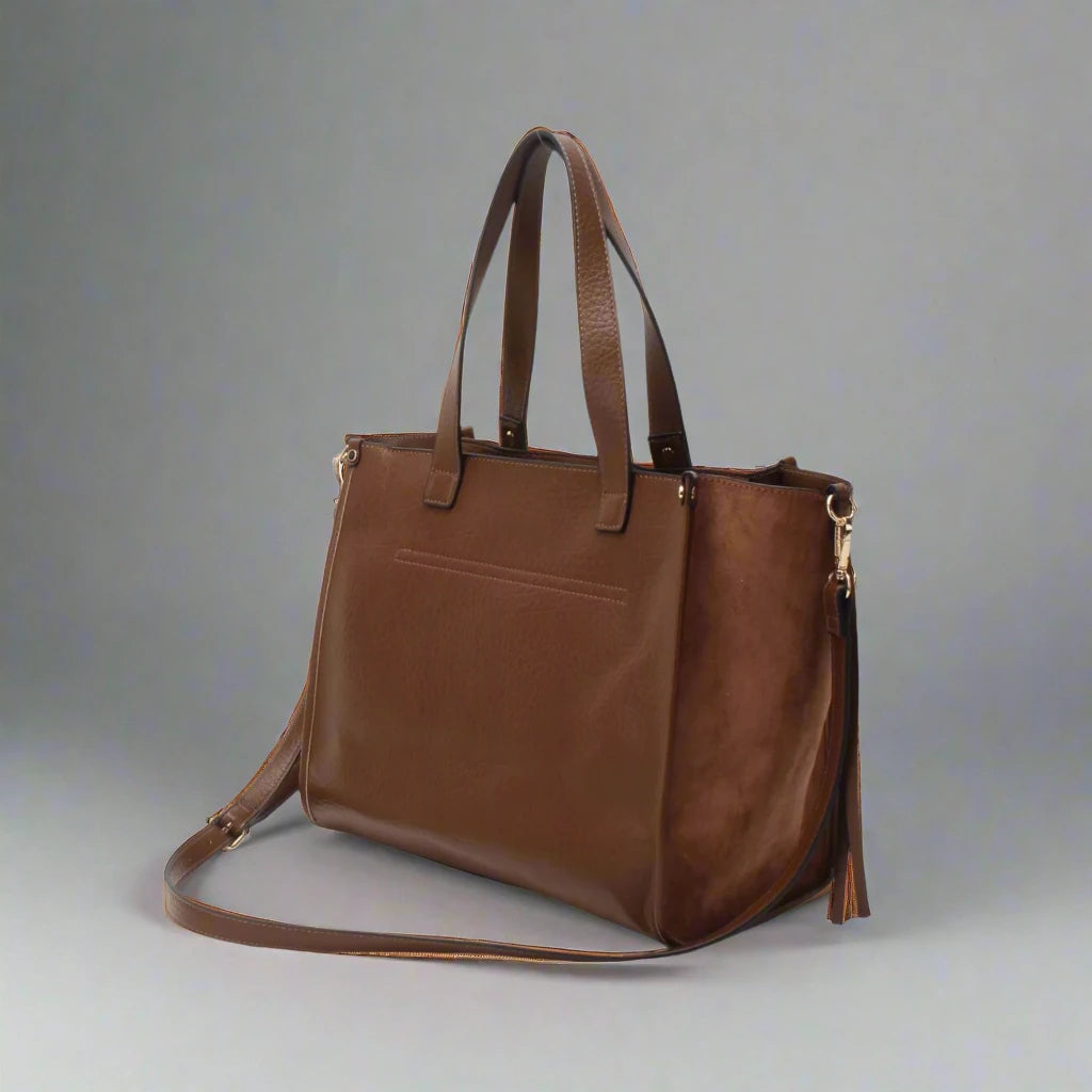 Camel Two Sizes Straps Bag