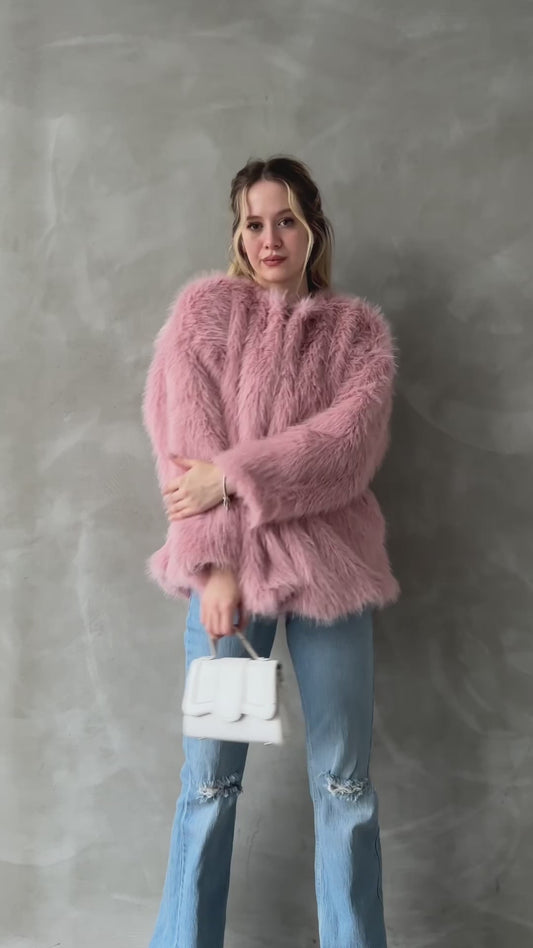 Power Faux Fur Coat